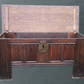 Large Oak Linen Fold Blanket Box / Chest Dated 1673