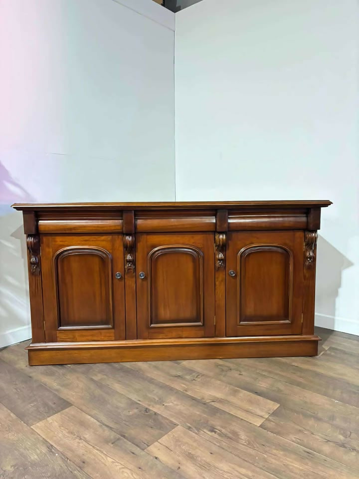 Waring & Gillow Mahogany Victorian Style Sideboard