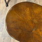 Vintage Mahogany Kidney Shaped Side Tablenn