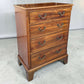 Vintage Georgian tallboy style chest of drawers / bedside table