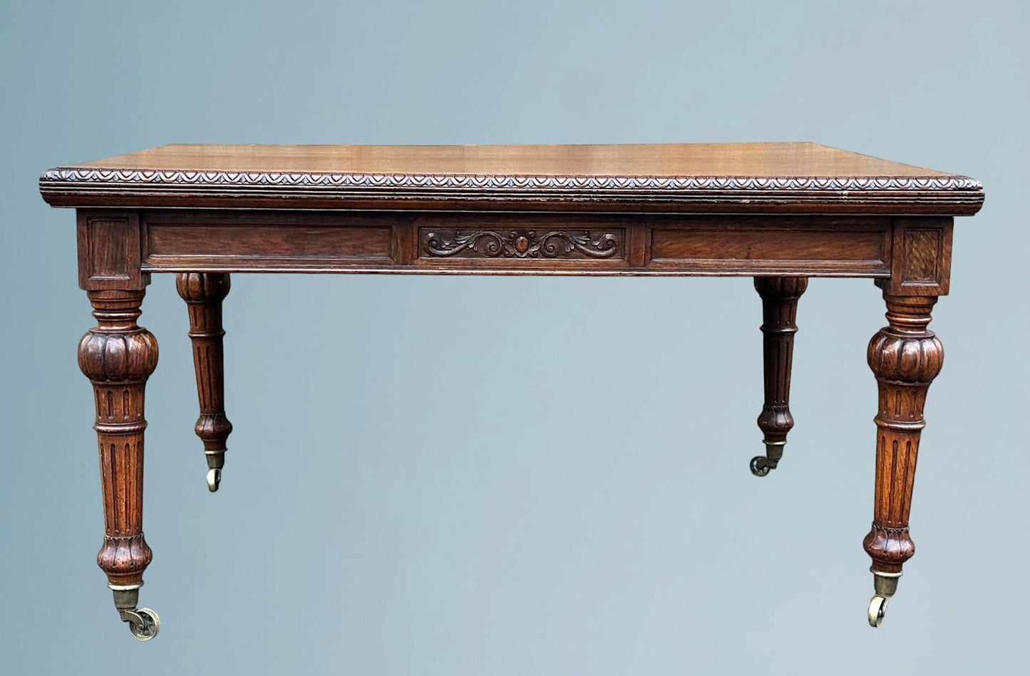 A Victorian Oak Dining Table or Centre Table