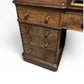 19th-Century Victorian Pedestal Desk
