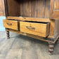 Large Vintage Indian Reclaimed Wood Storage Cupboard