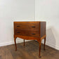 Vintage Oak Two Drawer Chest of Drawers