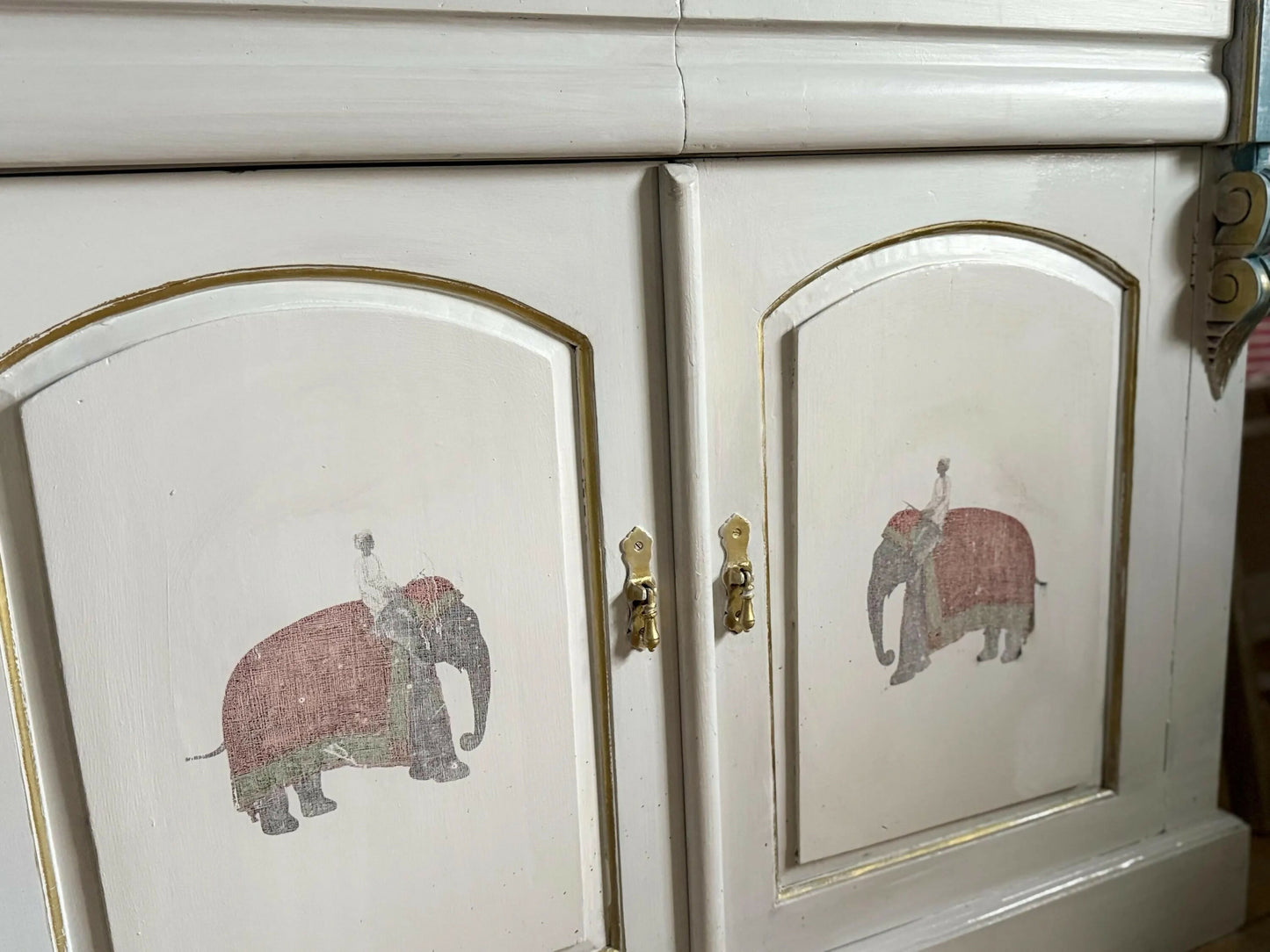Rustic Cupboard/vintage storage/bathroom cabinet/hallway table,