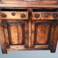 Good Quality Oak Court Cupboard / Sideboard