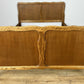 Bed Vintage French Louis XVI Double Bed Frame Oak Carved Headboard LOT 6396
