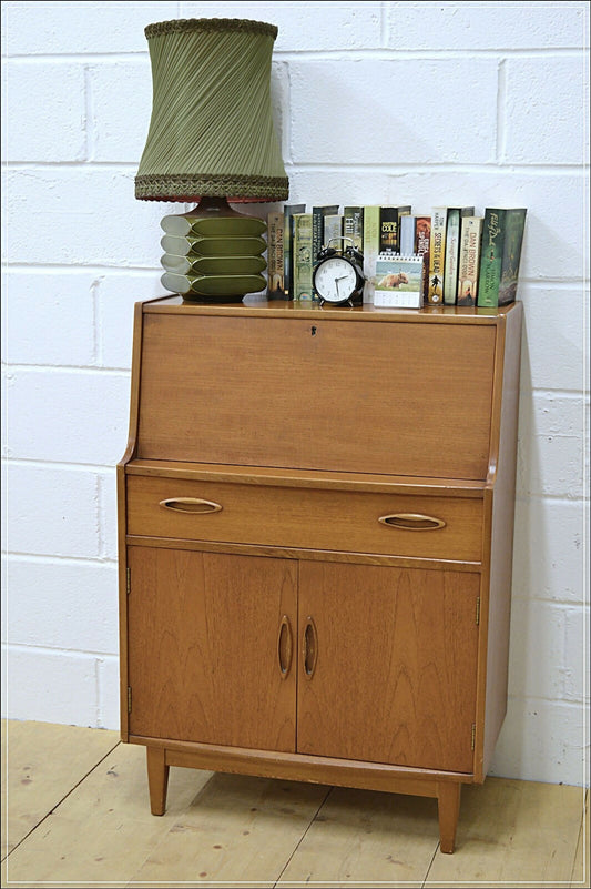 vintage bureau writing desk teak Jentique danish design mid century DELIVERY