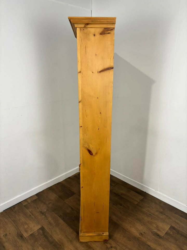 Modern Solid Pine Waxed Bookcase
