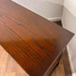 Vintage Dark Oak Open Bookcase by Jaycee – Made in England