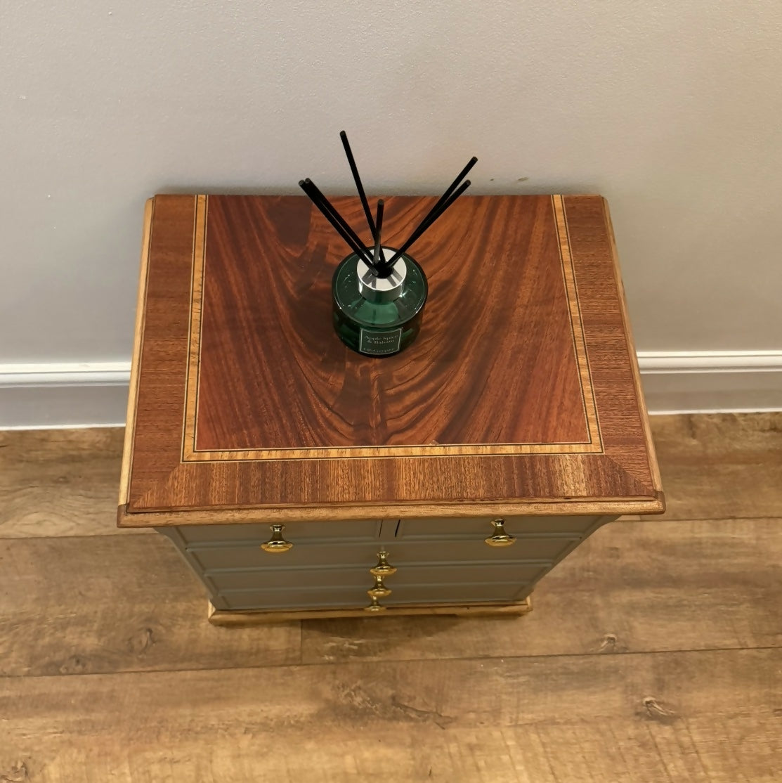 Bedside table / lamp table /side table with drawers