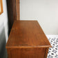 Chest of Drawers by Heal and Son with Bookcase Back and Original Brass Handles