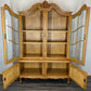 Bookcase Vintage French Louis XIV Style Display Cabinet Sideboard LOT 4479