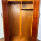 Vintage Walnut Veneered Double Wardrobe
