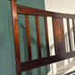 Edwardian Mahogany Inlaid double bed stead88