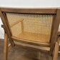 Pair Of Modern Armchairs With Bergere Panels