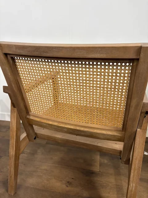 Pair Of Modern Armchairs With Bergere Panels