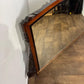 Victorian Mahogany Large Overmantel Mirror with Carved Decoration