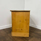 Mexican Pine Three Drawer Bedside Chest