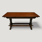 Old Charm Solid Oak Dining Table Gothic Refectory Tudor Brown FREE Delivery. SBR10992/0110E