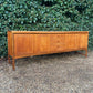 Vintage Mid Century Nathan Squares Teak Sideboard