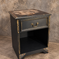 Upcycled Vintage Bedside Cabinet – Industrial Style, Hand-Finished & Unique