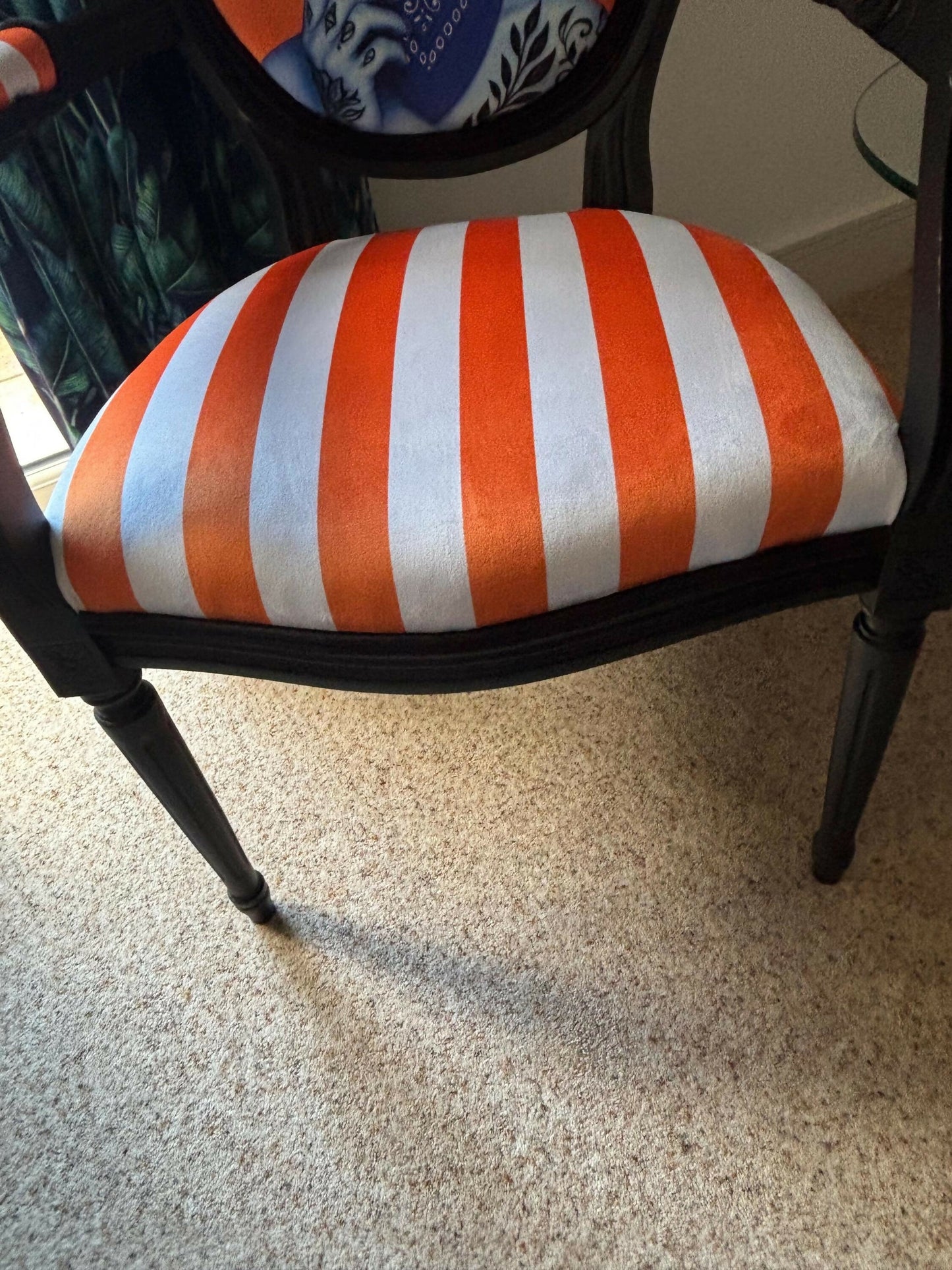 The Blue Bandit Vintage Accent Chair