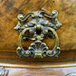 Good Quality Queen Anne Style Burr Walnut Serving Side Table