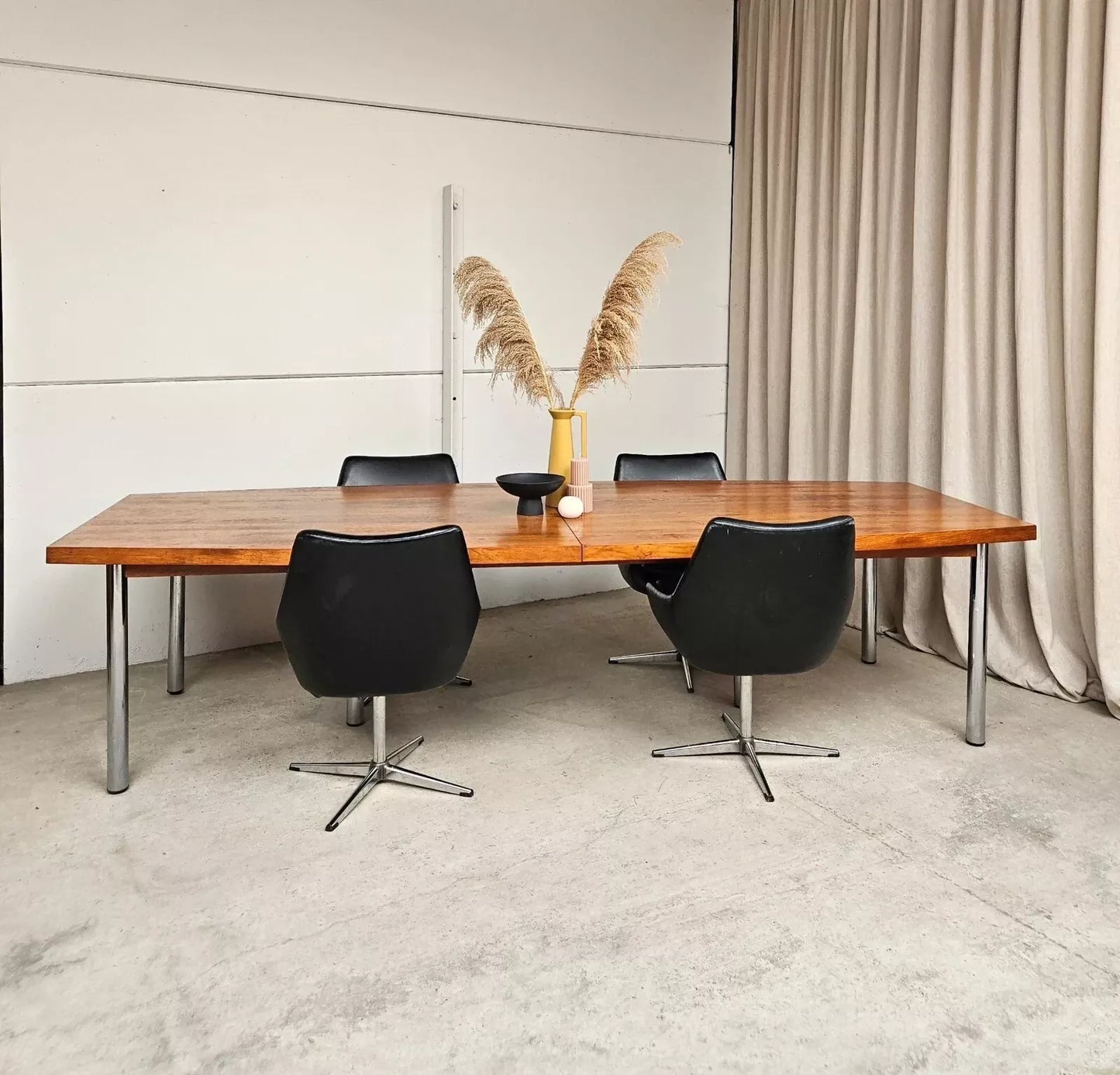 Vintage Mid Century 70s Conran Huge Large Boardroom Dining Table Danish Retro R558