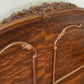 Bed Vintage French Louis XVI King Size Bed Frame Carved Headboard LOT 6403