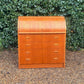 Mid Century Cylinder Top Bureau In Teak