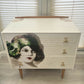 Vintage upcycled Chest of drawers