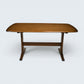Ercol Elm Dining Table Plank Top Retro Golden Dawn Finish FREE UK Delivery*