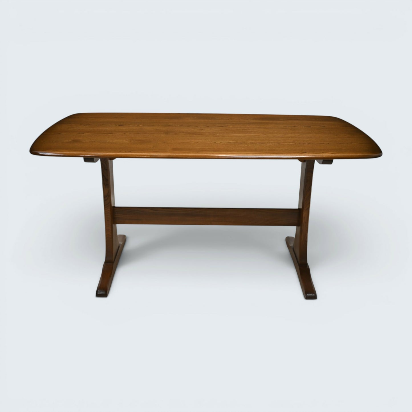 Ercol Elm Dining Table Plank Top Retro Golden Dawn Finish FREE UK Delivery*