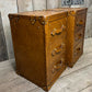 Handmade Bridle Leather Bedside Drawers | His and Hers Set, Hand Dyed in England
