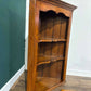 Oak Open Corner Wall Cabinet
