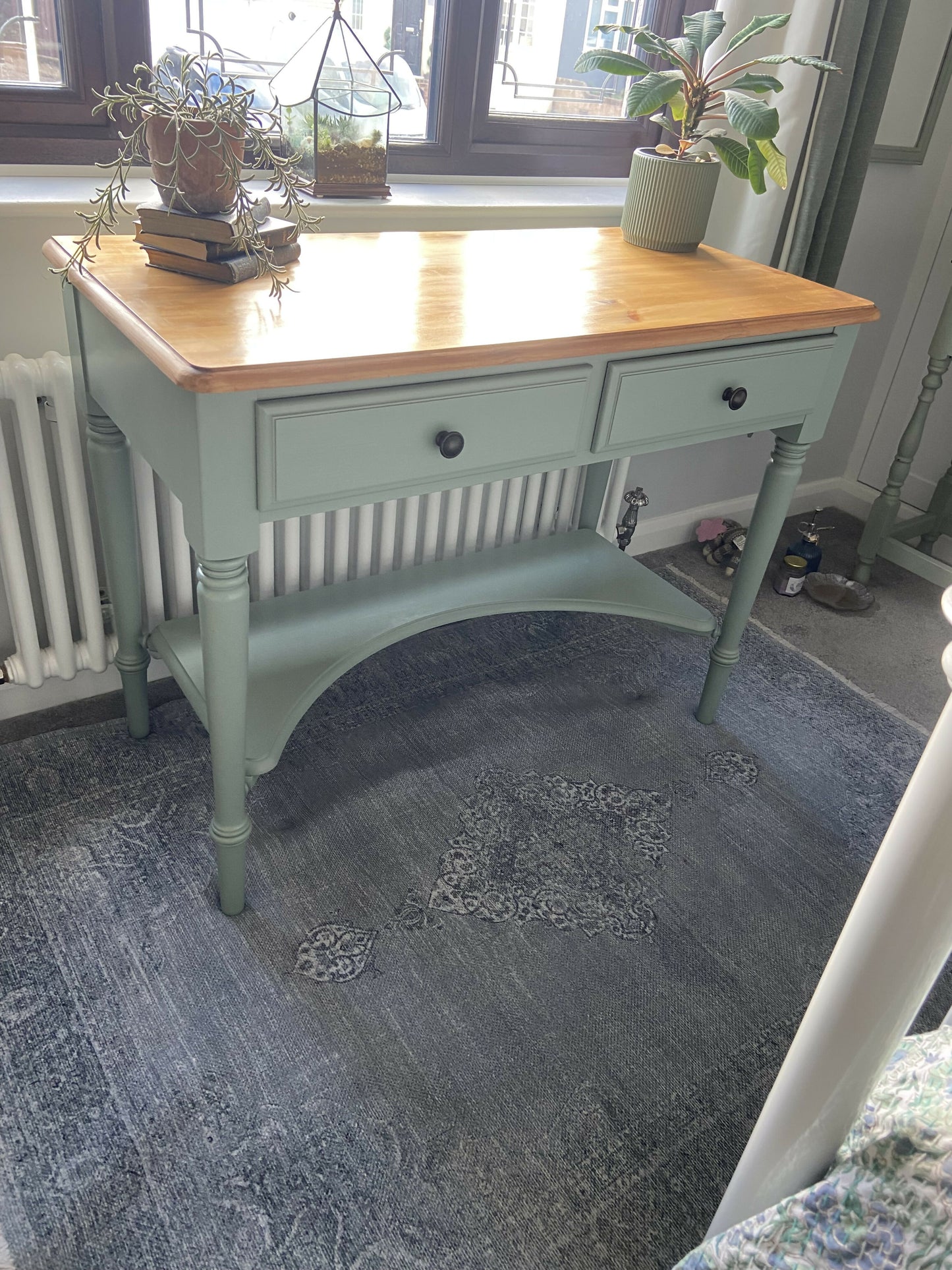 Vintage Ducal Pine Console/Dressing Table/ Desk. Painted Finish. FREE UK DELIVERY!