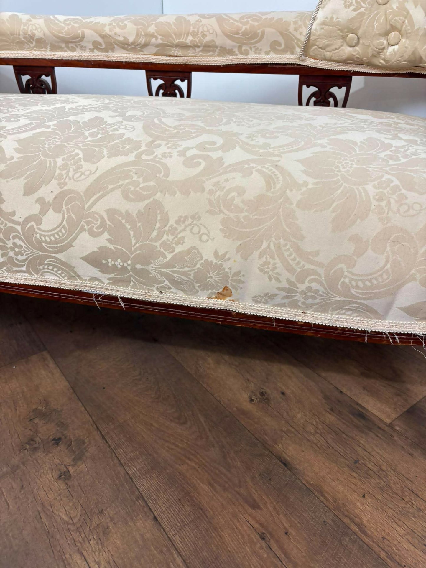 Victorian Mahogany Chaise Longue
