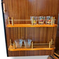 Drinks Cocktail Cabinet Ornate Vintage Home Bar | Velvet, Black, Copper, Florals