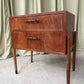 Vintage Mid Century Danish Teak Chest Of Drawers Bedside Scandi Retro R1020