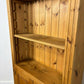 Modern Solid Pine Waxed Bookcase