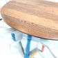 Rainbow Colour Solid Wood Farmhouse Dining Table And Chairs