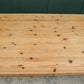 6.5 FT Pine Farmhouse Dining Table - Seats 8
