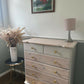 SOLD*SOLD*Newly Upcycled Elegant Solid Pine Chest Of Drawers