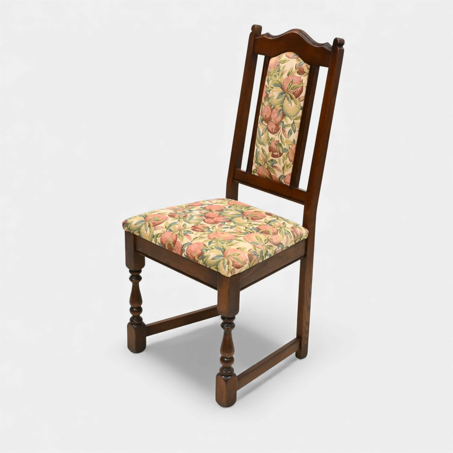 4 Old Charm Dining Chairs Lancaster Oak Tudor Brown Finish FREE UK Delivery*