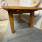 Large Extending Dining Table Oak Furniture Land Chunky Legs 7ft+ Seats 8