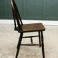 4 Elm & Ash Wheel back Windsor Dining Chairs