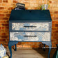 Blue bureau - writing desk