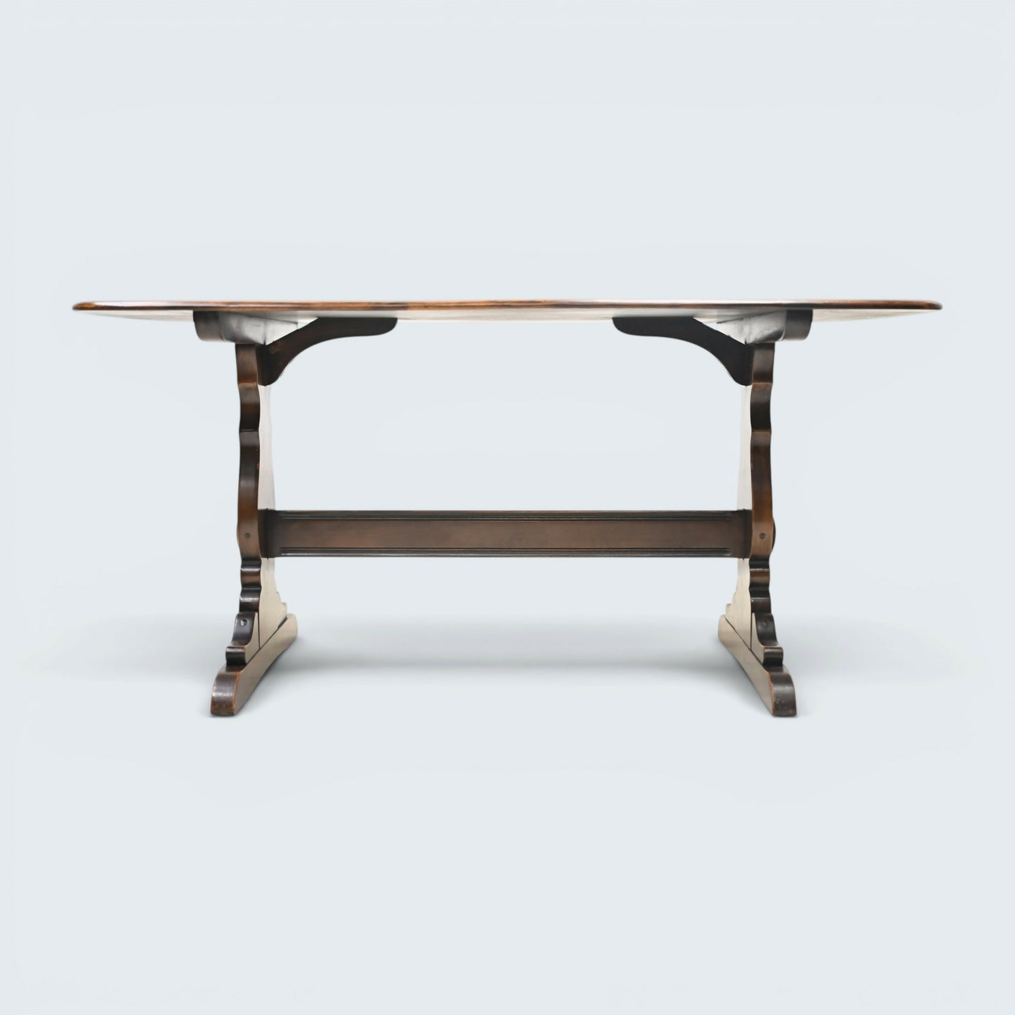 Ercol Refectory Plank Top Dining Table Traditional Finish #155 FREE UK Delivery