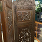 Antique Hand Crafted Walnut Four Folded Cashmere Screen909